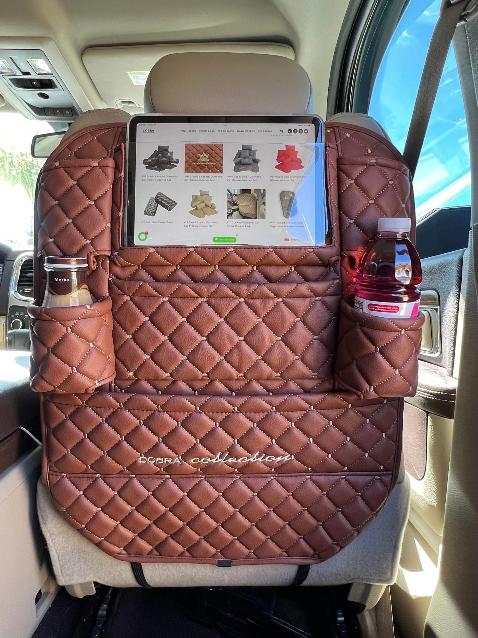 VIP Tucked Backseat Car Organizer Storage Pocket - Image 29