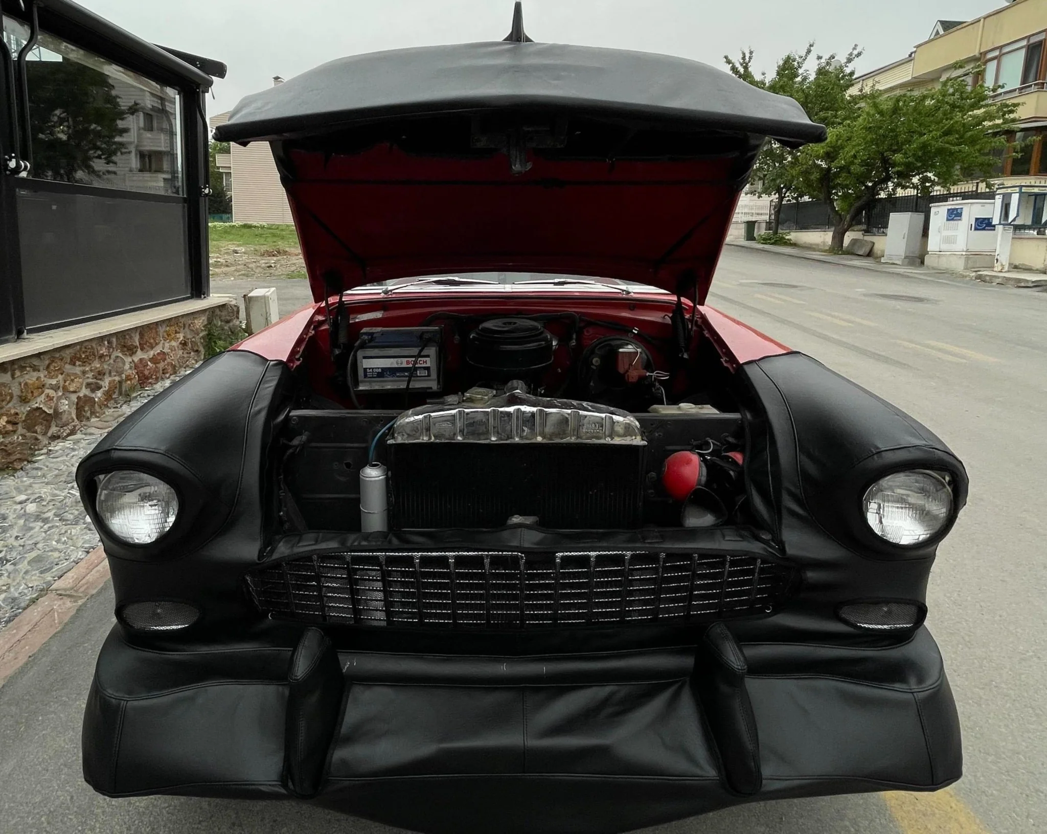 Full Mask Bra For Chevrolet Bel Air 1955 - Image 7