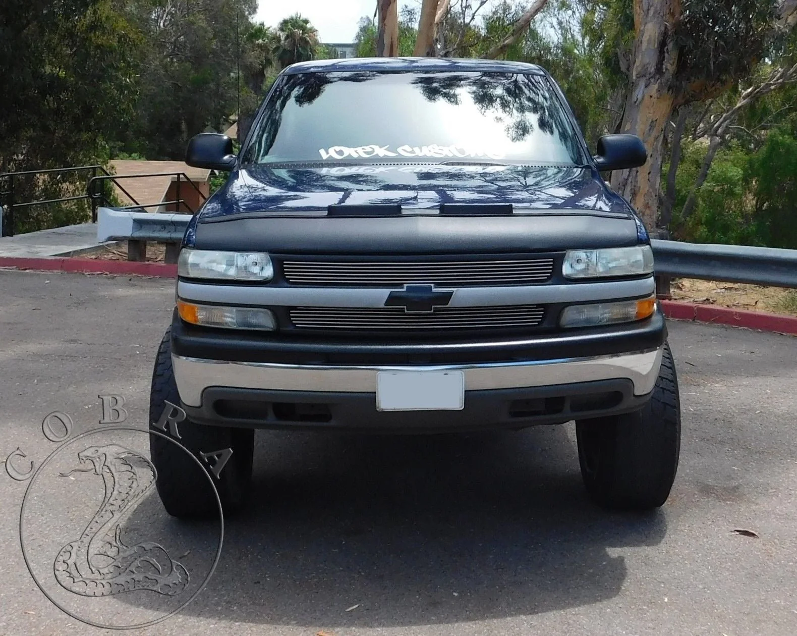 Hood Bra For Chevrolet Silverado 1999-2002 / Tahoe & Suburban 2000-2006 - Image 5