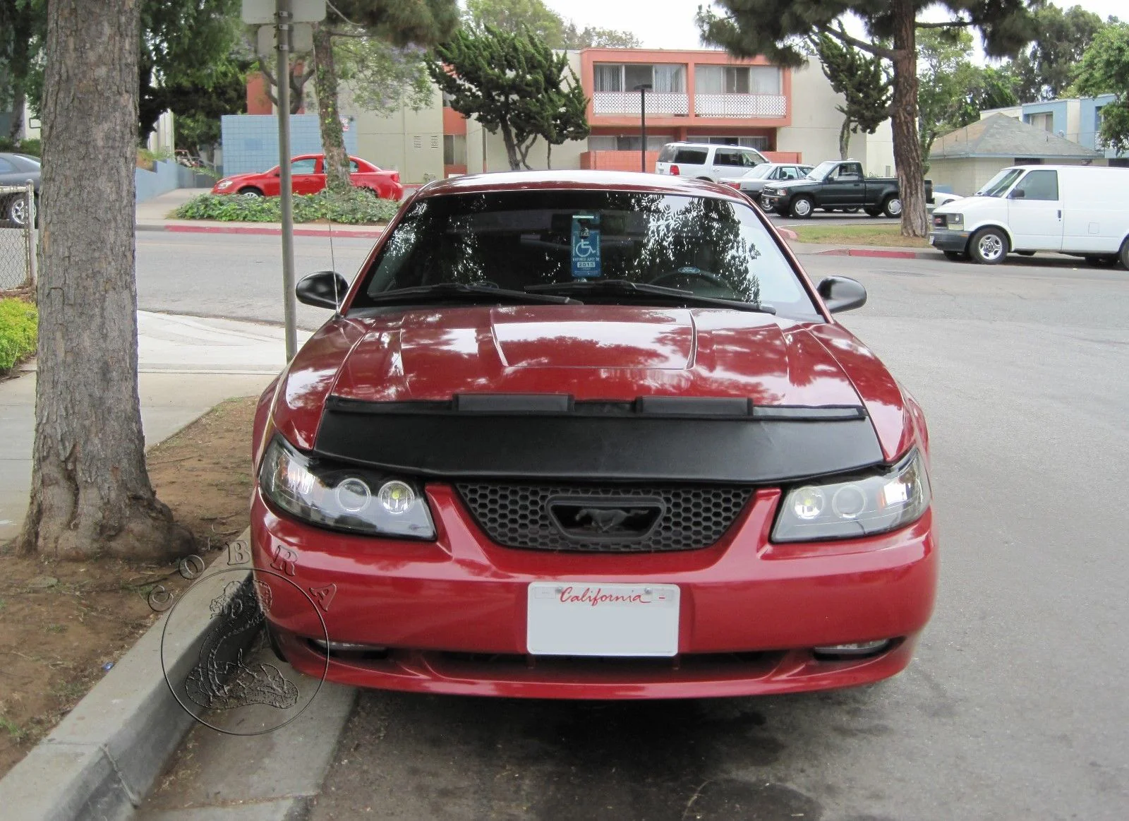 Hood Bra For Ford Mustang 1999-2004 - Image 5