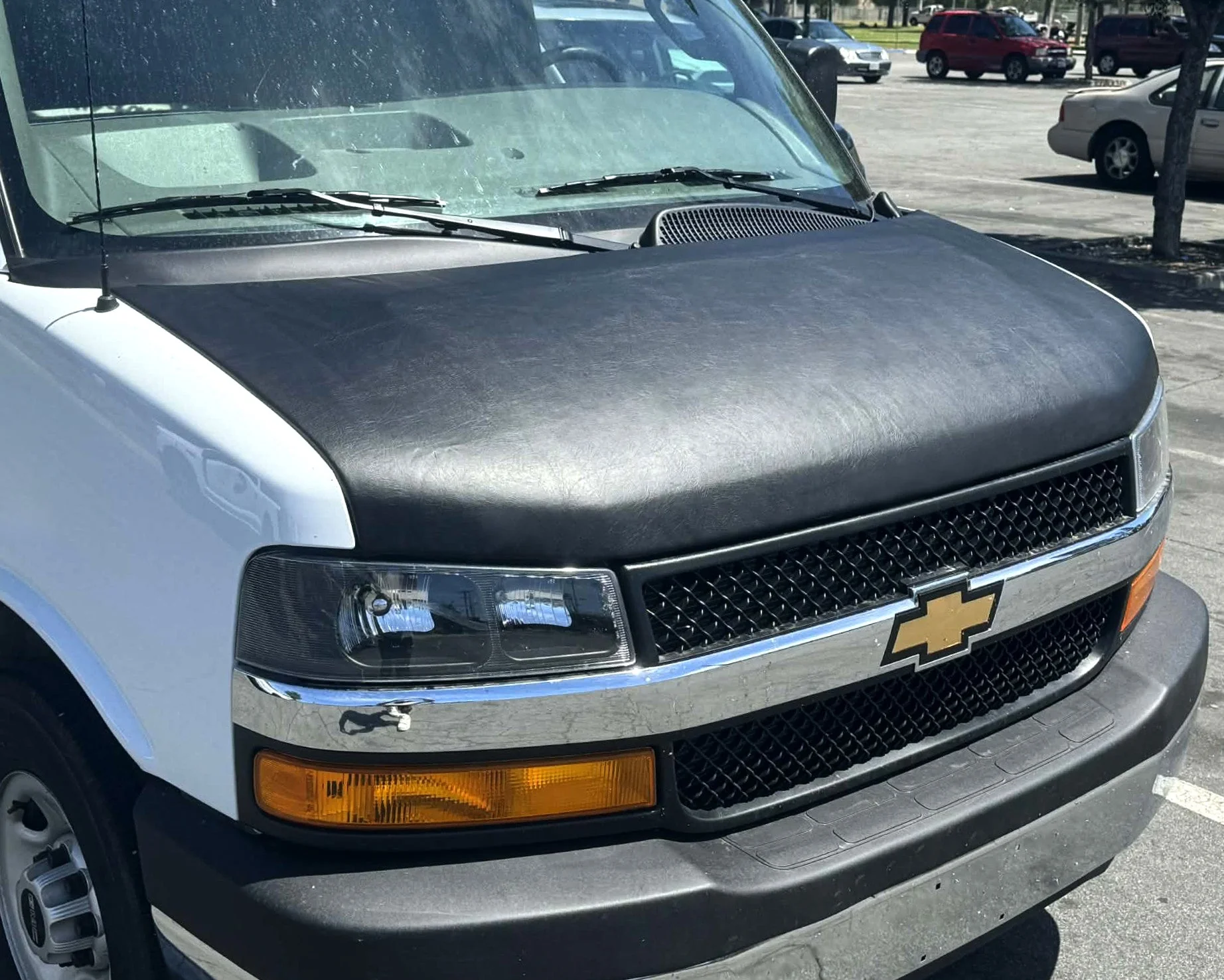 Hood Bra For GMC Savana / Chevrolet Express 2003-2021 - Image 7