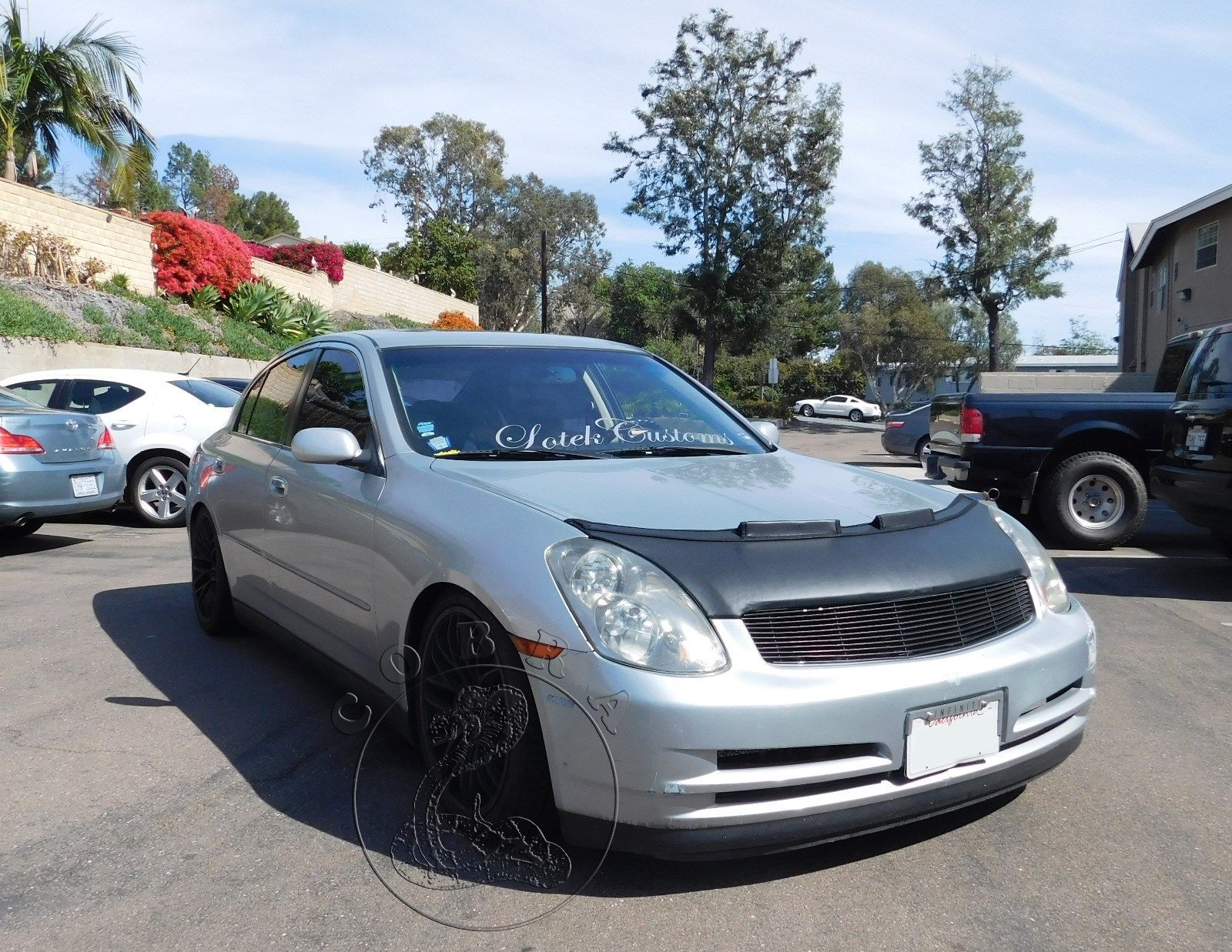 Hood Bra For Infiniti G35 2003-2006 Sedan - Image 3