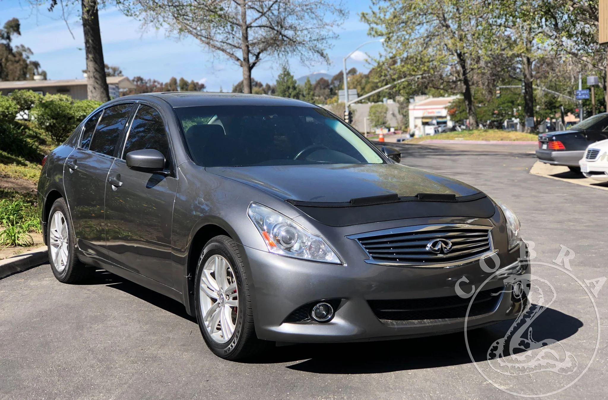 Hood Bra For Infiniti G37 2009-2013 Sedan / Q40 2014-2015 Sedan - Image 5