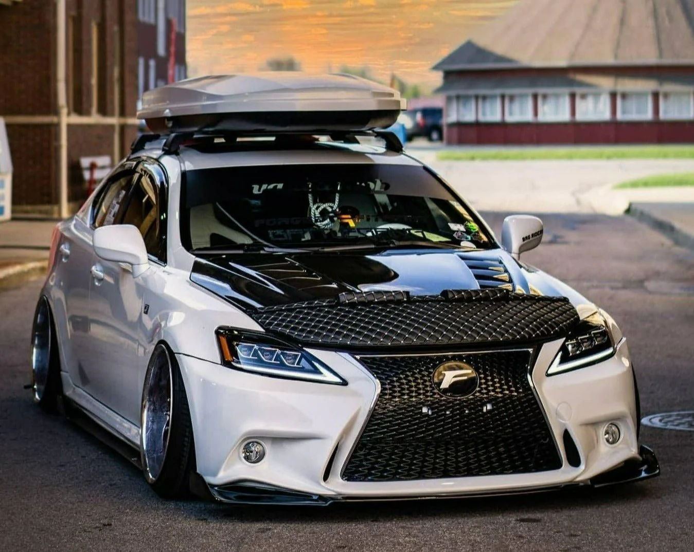Hood Bra For Lexus IS 2006-2013 - Image 18