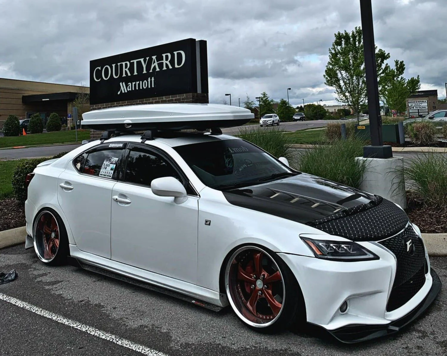 Hood Bra For Lexus IS 2006-2013 - Image 20