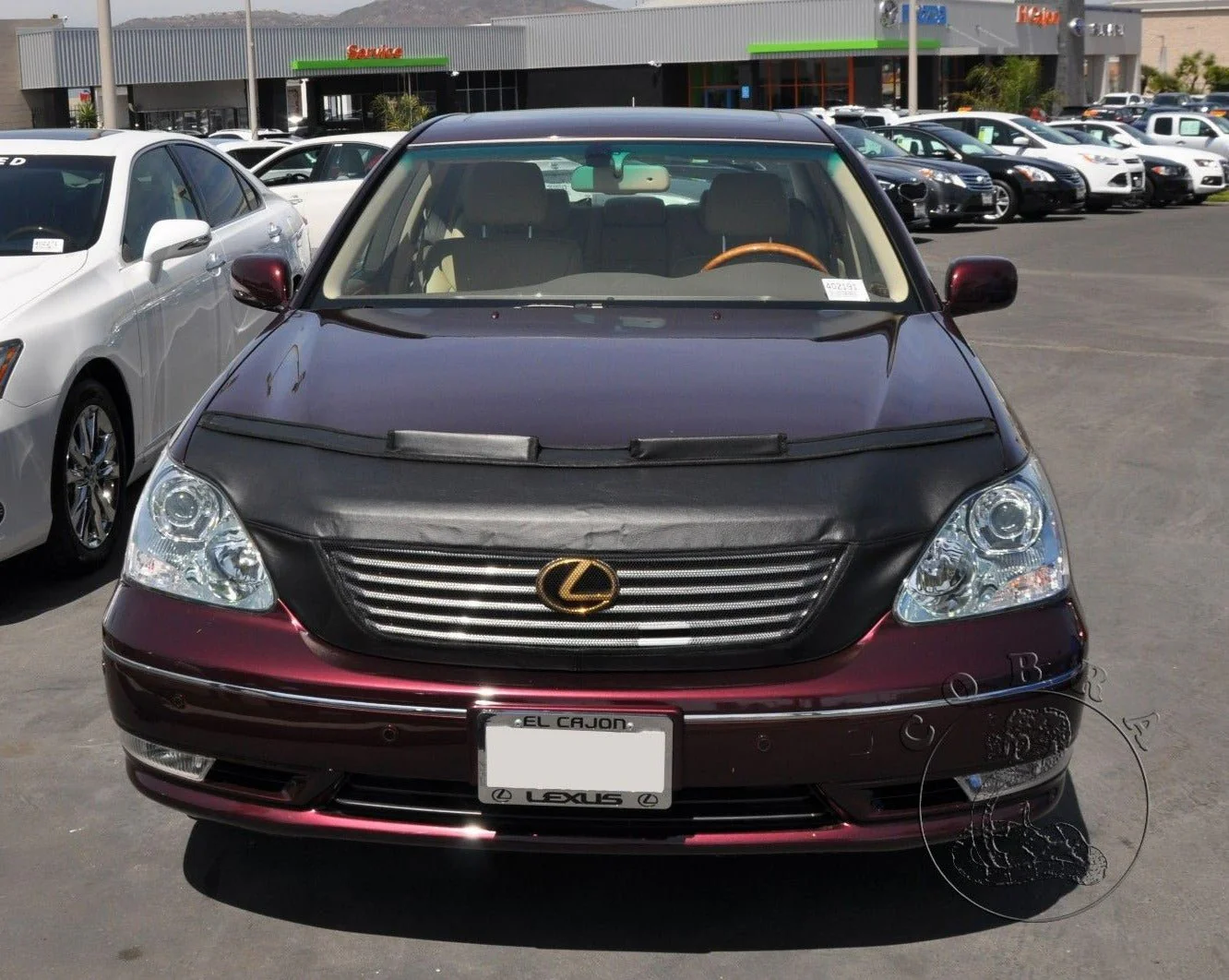 Hood Bra For Lexus LS 2001-2006 - Image 3
