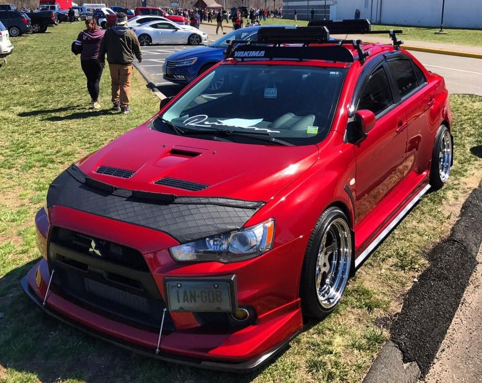 Hood Bra For Mitsubishi Lancer Evolution 10 2008-2017