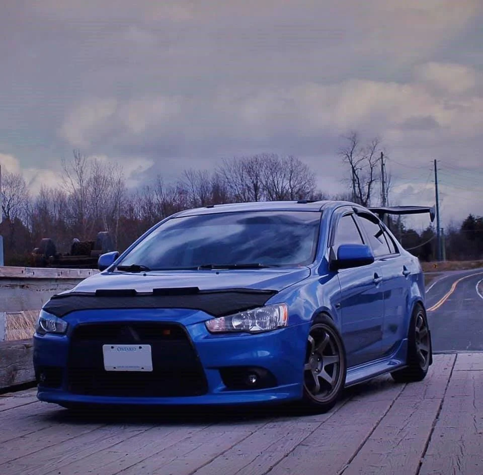Hood Bra For Mitsubishi Lancer Evolution 10 2008-2017 - Image 14