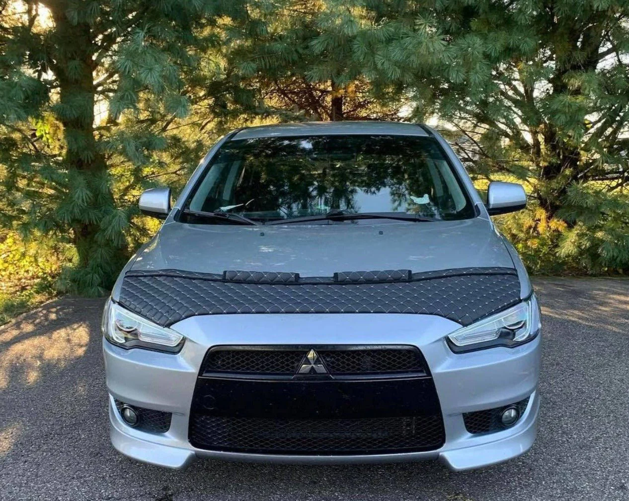 Hood Bra For Mitsubishi Lancer Evolution 10 2008-2017 - Image 19