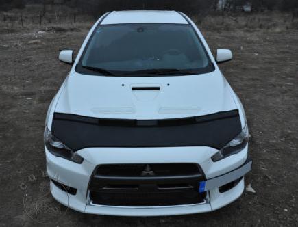 Hood Bra For Mitsubishi Lancer Evolution 10 2008-2017 - Image 5