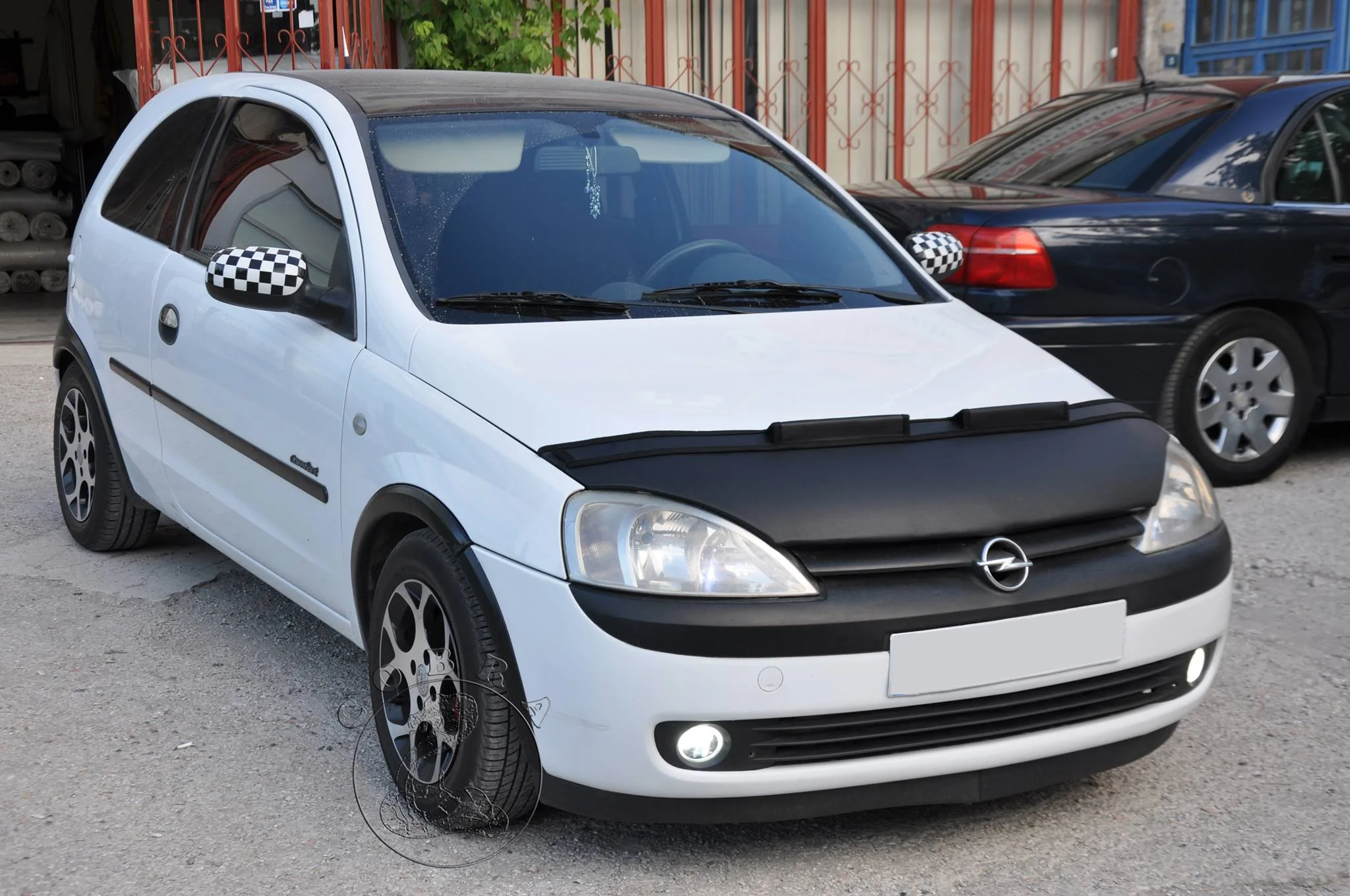 Hood Bra For Opel / Vauxhall Corsa C 2001-2006 - Image 3