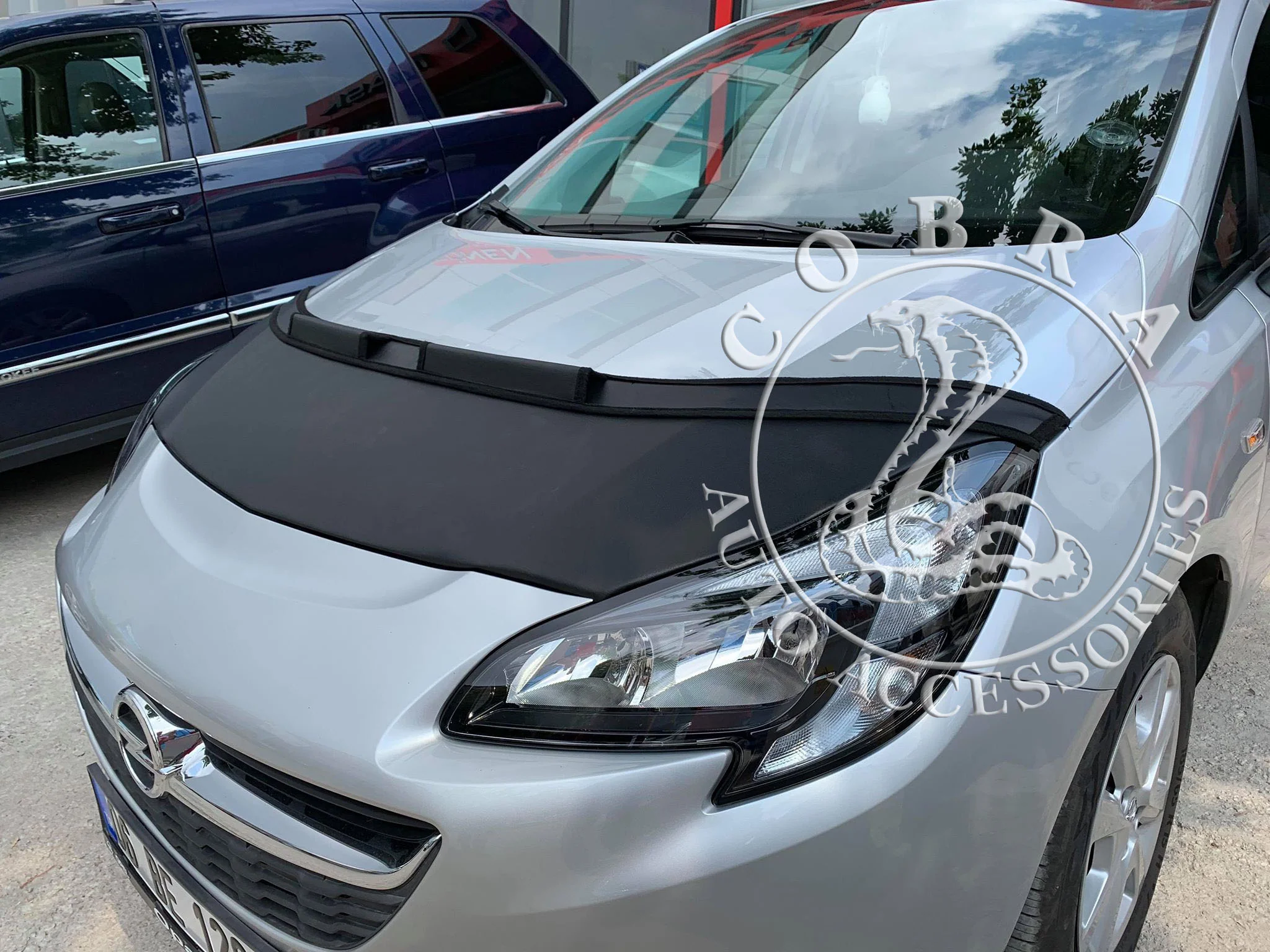 Hood Bra For Opel / Vauxhall Corsa E 2015-2019 - Image 5