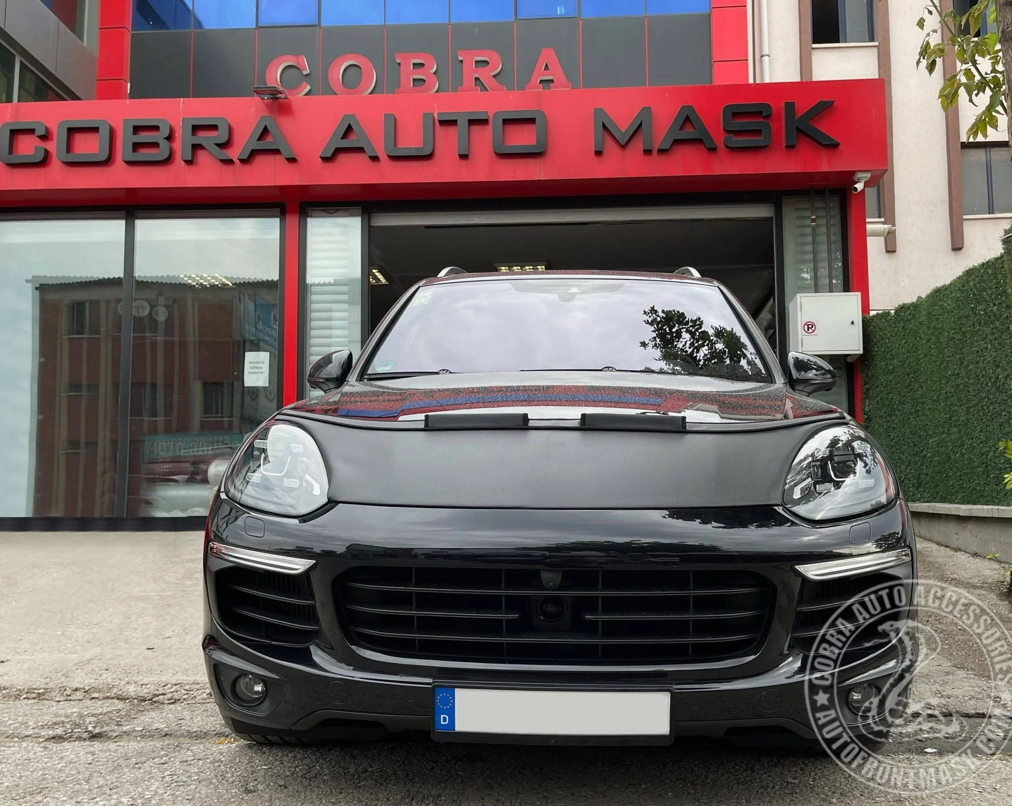 Hood Bra For Porsche Cayenne 2015-2017