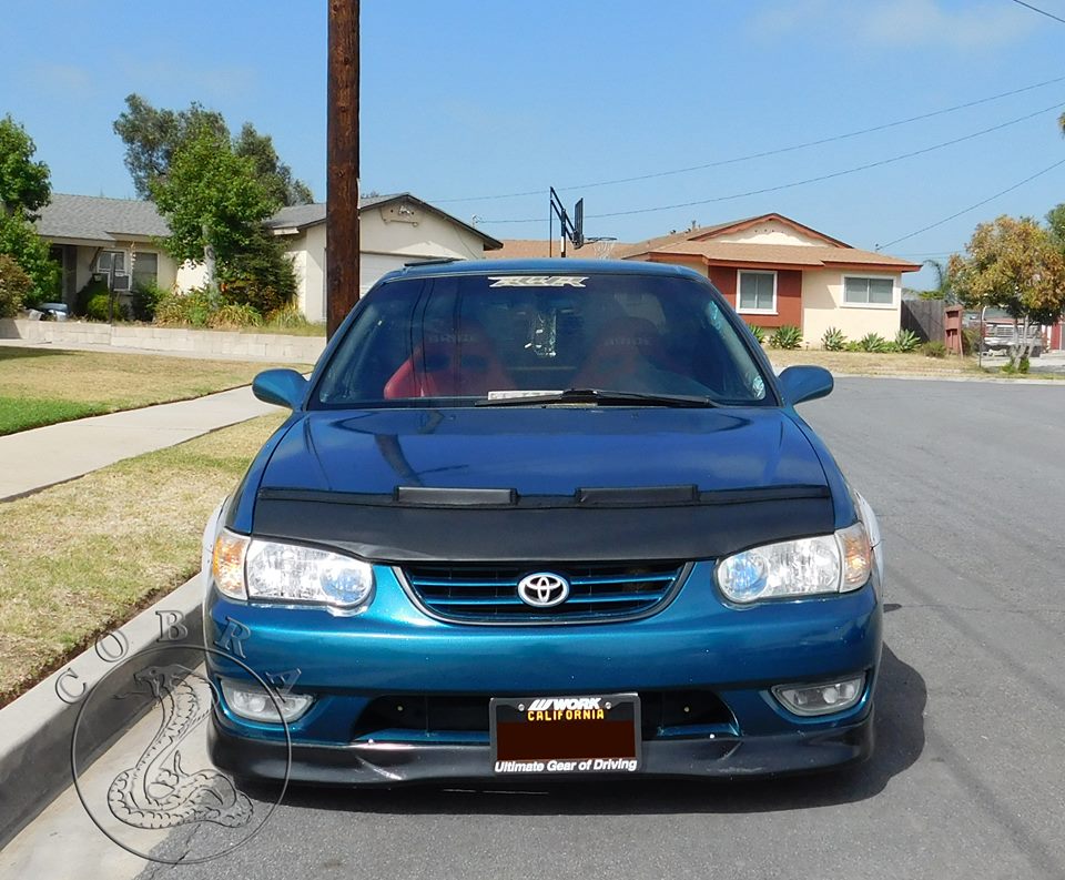 Hood Bra For Toyota Corolla 1998-2002 - Image 4